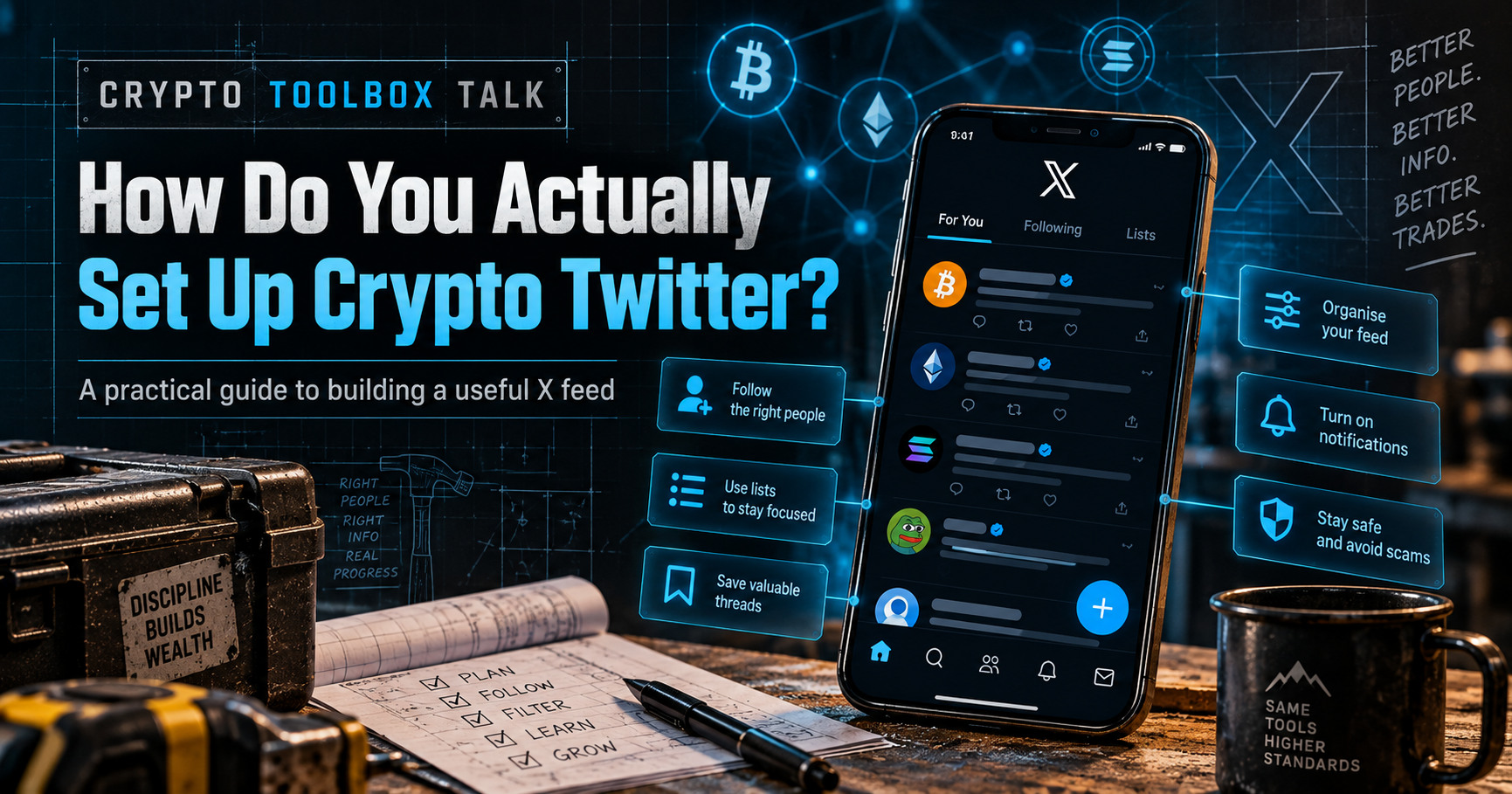 Crypto Toolbox Talk: How Do You Actually Set Up Crypto Twitter?